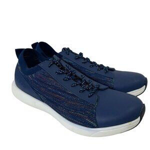 Alegria QES-5470 Navy Women 41 10.5 Navy Comfort Athletic Work Sneaker Lace Up